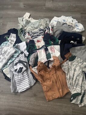 38 Piece Baby Boy Bundle